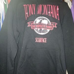 Tony Montana Scarface Black Hoodie